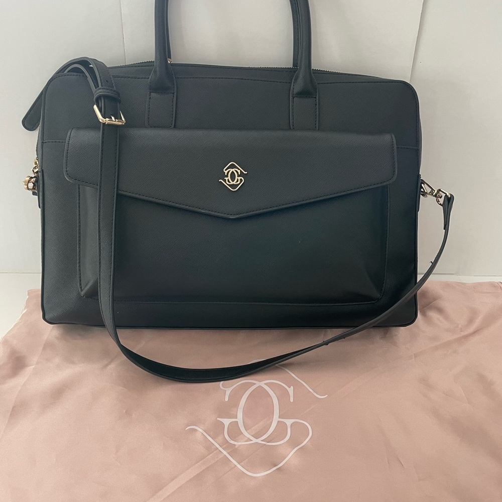 Black Glass Ladder & Co Laptop Bag